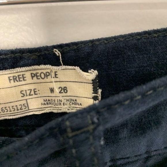 Free People Velvet‎ Skinny Jeans - Picture 2 of 3